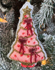 Felt Christmas Tree Personalized Ornament