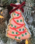 Felt Christmas Tree Personalized Ornament
