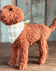 Goldendoodle With Bandana Ornament