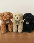 Plush Puppy Dog Toy With Personalized Tag