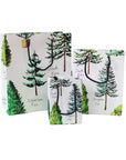 Christmas Pines Paper Gift Bag Set