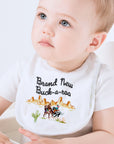 Brand New Buck-a-roo Baby Bib