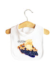 Cutie Pie Blueberry Baby Bib