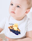 Cutie Pie Blueberry Baby Bib
