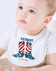 Patriot In Training Baby Bib