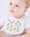 Peek-a-doodle Baby Bib