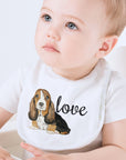 Puppy Love Baby Bib
