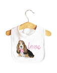 Puppy Love Baby Bib