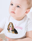 Puppy Love Baby Bib