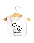 My Sibling Has Paws Baby Bib