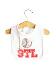 St. Louis Baseball Baby Bib