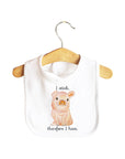 I Stink There For I Ham Baby Bib