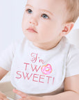 I'm Two Sweet Baby Bib