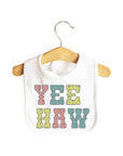 Yee Haw Colorful Baby Bib