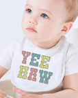 Yee Haw Colorful Baby Bib