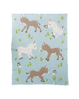 Donkeys Baby Blanket