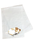 Sleeping Jack Russel Burp Cloth