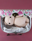Baby Piglet- Hand Knit Cuddle + Kind Doll