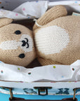 Baby Puppy Hand Knit Cuddle + Kind Doll
