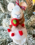Baker Gingerbread Mouse Ornament