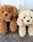 Plush Puppy Dog Toy With Personalized Tag