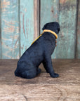 Personalized Sitting Fetch Labrador Retriever Ornament