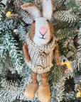 Bunny Christmas Ornaments