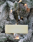Glass Butter Ornament