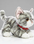 Plush Kitty Toy With Personalized Tag