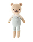 Charlie The Honey Bear- Hand Knit Cuddle + Kind Doll with Personalized Bag