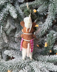 Restaurant Mouse with Cheese and Baguette Ornament