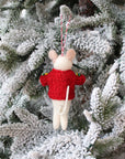 Christmas Lights Sweater Mice Ornament