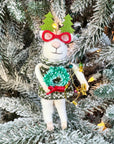 Christmas Party Mouse Ornament