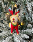 Christmas Puppy Ornament