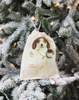Christmas Dog Ornament