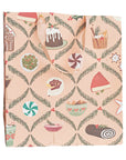 Festive Treats and Drinks Holiday Paper Gift Bag Set