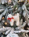 Candy Cane Curly Dog Ornament (LIMITED QUANTITIES)