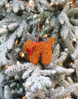 Candy Cane Curly Dog Ornament (LIMITED QUANTITIES)