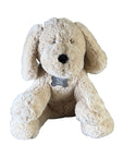 Plush Dog Toy With Personalized Tag