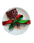 Santa Paws Plates Gift Set