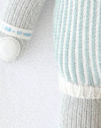 Dylan The Kitten- Hand Knit Cuddle + Kind Doll with Personalized Bag