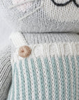 Dylan The Kitten- Hand Knit Cuddle + Kind Doll with Personalized Bag