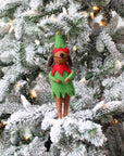 Dog in Tree Outfit & Elf Outfit