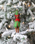 Dog in Tree Outfit & Elf Outfit