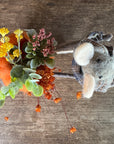 Pumpkin Wagon Mouse Décor