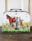 Farm Animals Cardboard Suitcases