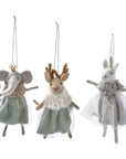 Winter Christmas Animals Ornament