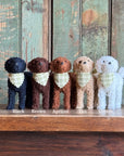 Goldendoodle With Bandana Ornament