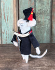 Graduation Mouse Ornament