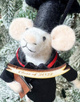 Graduation Mouse Ornament